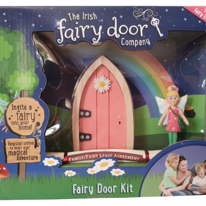 Fairy Door Pink Arched